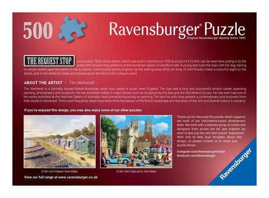 Ravensburger The Request Stop 500 Piece Jigsaw Puzzle Ravensburger The Request Stop 500 Piece Jigsaw Puzzle