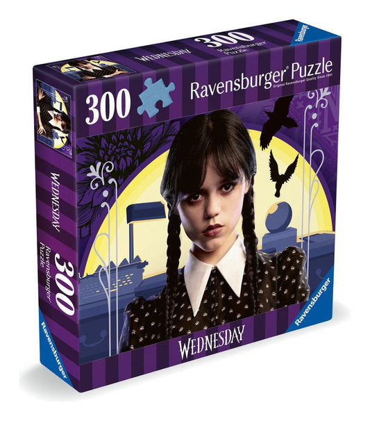 Ravensburger Wednesday - No Hug Zone 300 Piece Jigsaw Puzzle Ravensburger Wednesday - No Hug Zone 300 Piece Jigsaw Puzzle