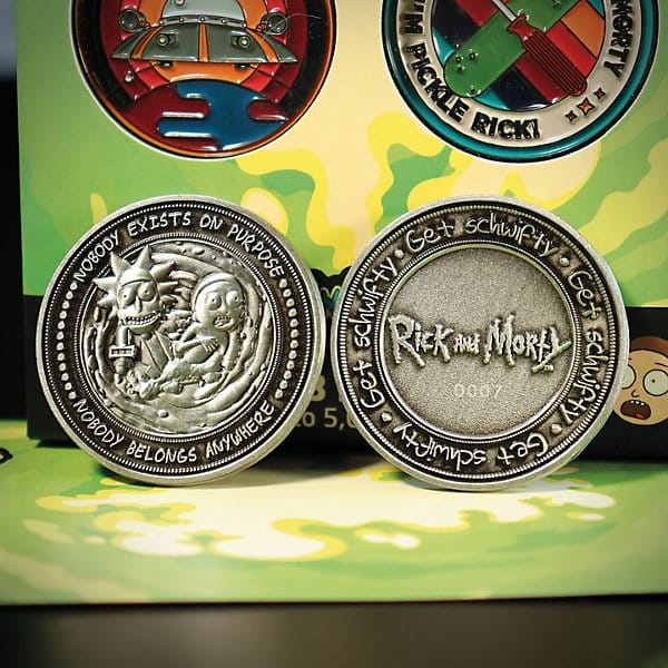 Ricky & Morty Limited Edition Collectible Coin Ricky & Morty Limited Edition Collectible Coin
