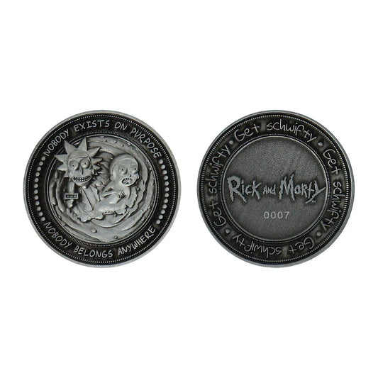 Ricky & Morty Limited Edition Collectible Coin Ricky & Morty Limited Edition Collectible Coin