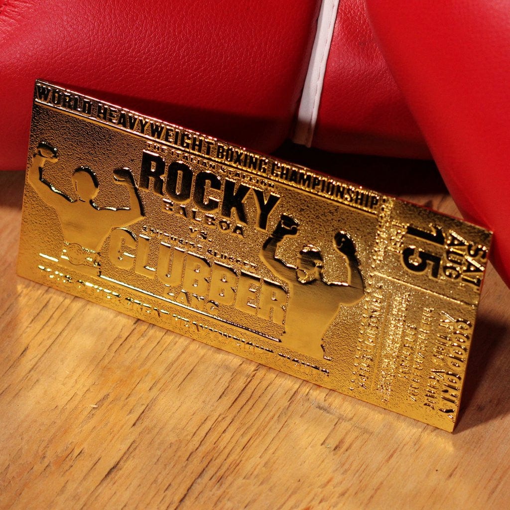 Rocky III Balboa VS Lang Replica Gold Ticket