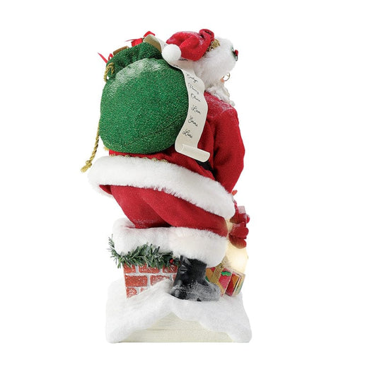 Santa Stop Here! Figurine Possible Dreams by Department 56 6017804 Santa Stop Here! Figurine Possible Dreams by Department 56 6017804