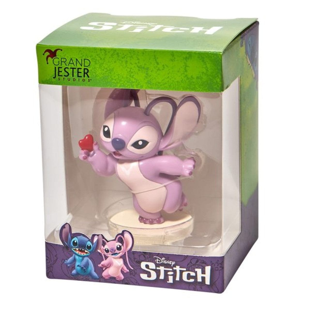 Set of 4 Disney Stitch and Angel Mini Figurines