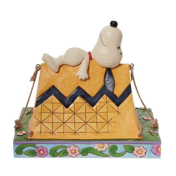 Snoopy and Woodstock Camping Peanuts Figurine By Jim Shore 6011952