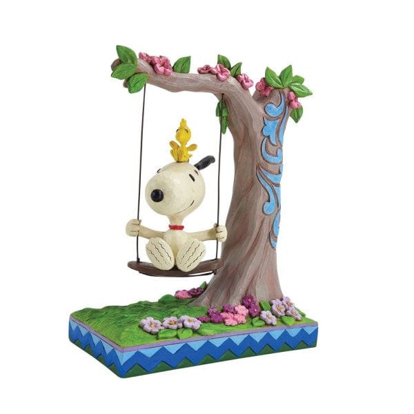 Snoopy and Woodstock Swing Peanuts Figurine By Jim Shore 6011961