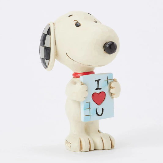 Snoopy I Love You Mini Figurine Peanuts By Jim Shore 6016260 Snoopy I Love You Mini Figurine Peanuts By Jim Shore 6016260