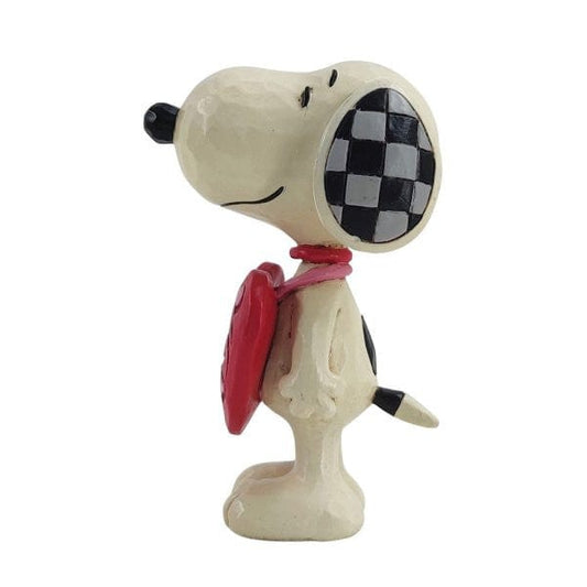 Snoopy Wearing Heart Sign Peanuts Figurine By Jim Shore 6011953 Snoopy Wearing Heart Sign Peanuts Figurine By Jim Shore 6011953