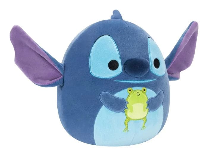 Squishmallow 10" Disney Stitch Holding Frog