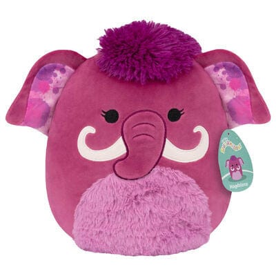 Squishmallows 12” Magdelena the Magenta Mammoth Plush