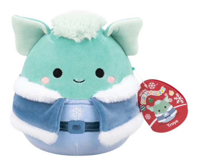 Squishmallows 7.5" Christmas Toye the Troll Plush Squishmallows 7.5" Christmas Toye the Troll Plush