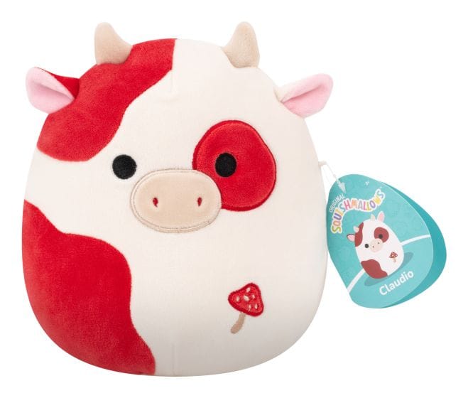 Squishmallows 7.5" Plush Claudio The Spotted Cow Squishmallows 7.5" Plush Claudio The Spotted Cow