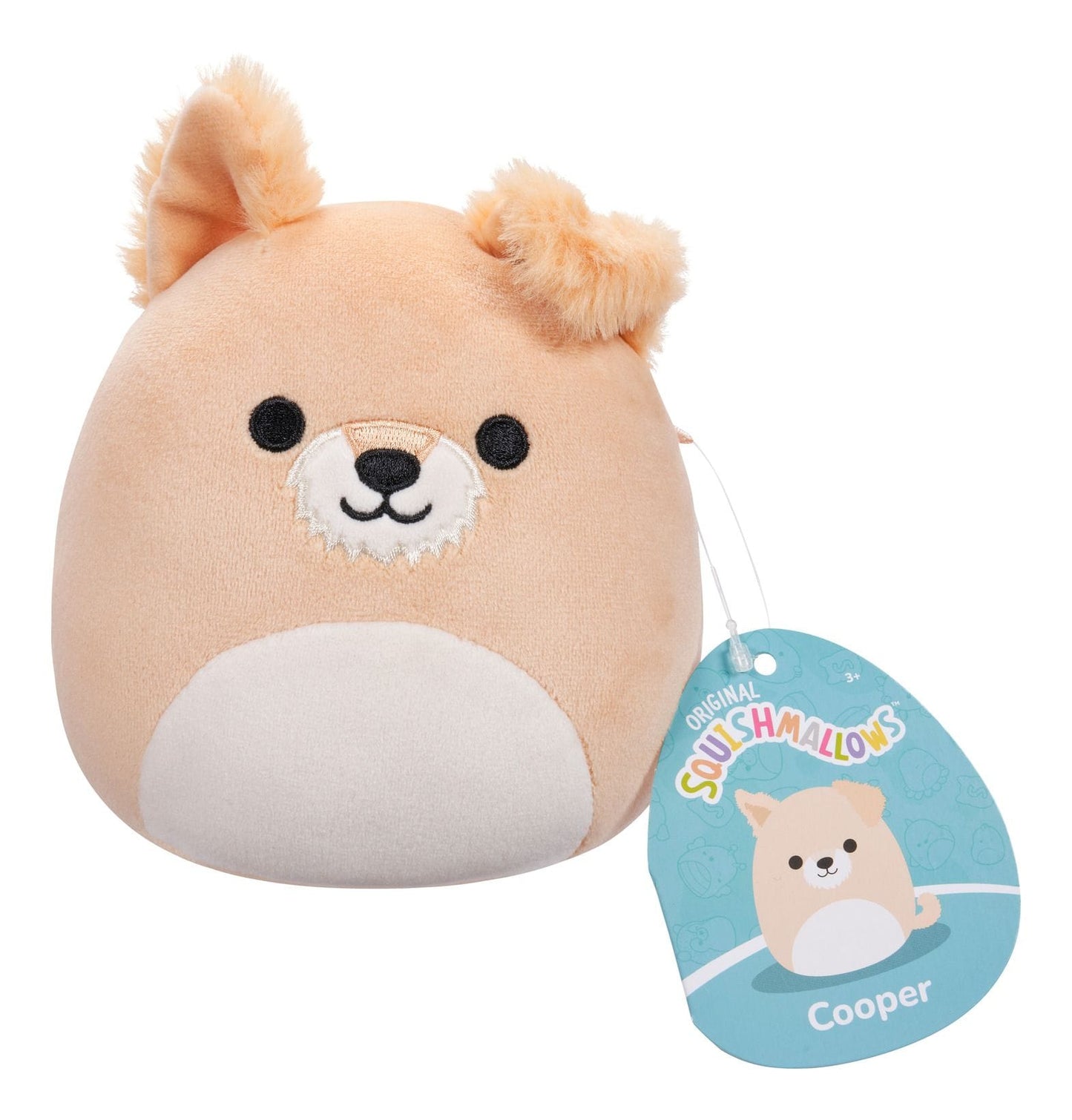 Squishmallows 7.5" Plush Cooper The Tan Dog Squishmallows 7.5" Plush Cooper The Tan Dog