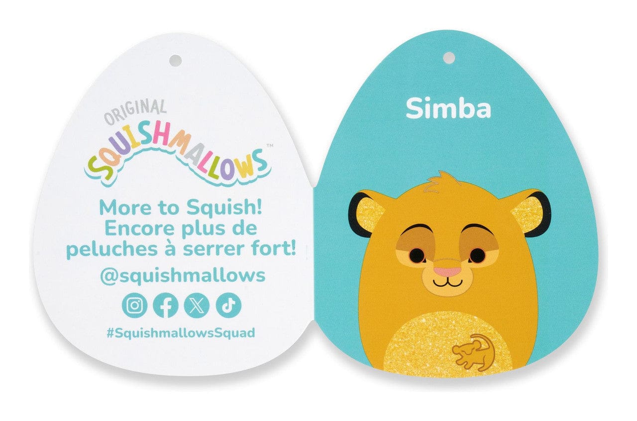Squishmallows 8” Disney Lion King 30th Anniversary Simba Squishmallows 8” Disney Lion King 30th Anniversary Simba