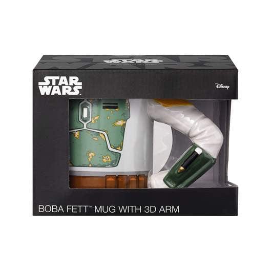 Star Wars Bobba Fett Mug with 3D Arm