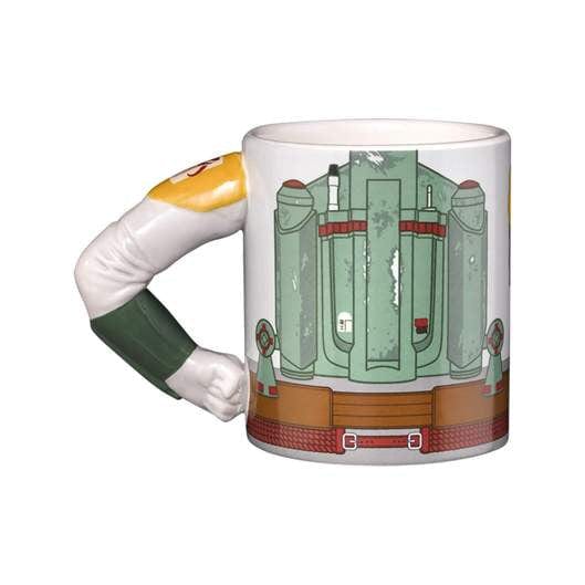 Star Wars Bobba Fett Mug with 3D Arm Star Wars Bobba Fett Mug with 3D Arm
