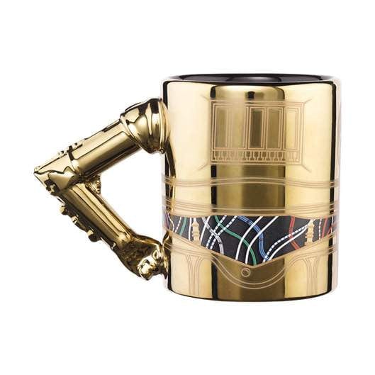 Star Wars C-3PO Mug With 3D Arm Star Wars C-3PO Mug With 3D Arm