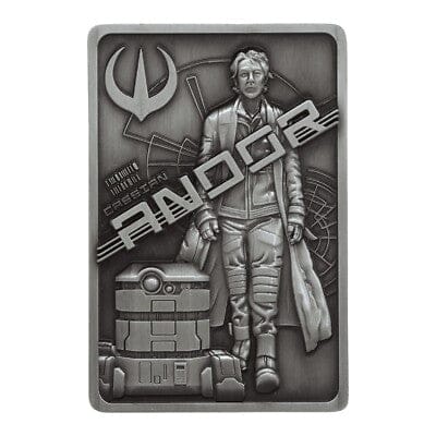 Star Wars Cassian Andor Metal Ingot Star Wars Cassian Andor Metal Ingot