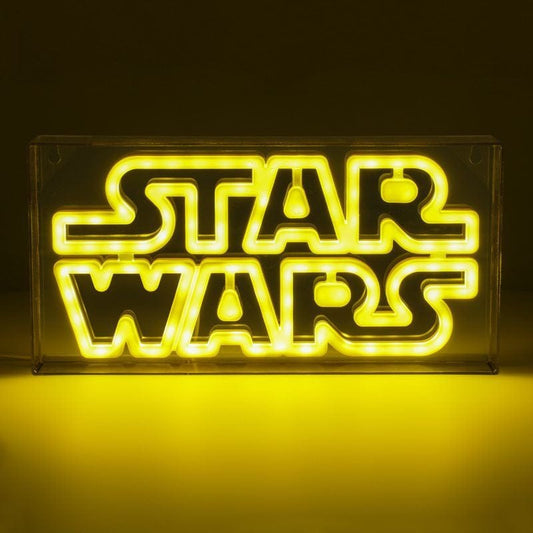 Star Wars Logo LED Neon Light By Paladone Star Wars Logo LED Neon Light By Paladone