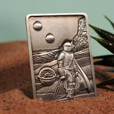 Star Wars the Mandalorian Metal Ingot Star Wars the Mandalorian Metal Ingot