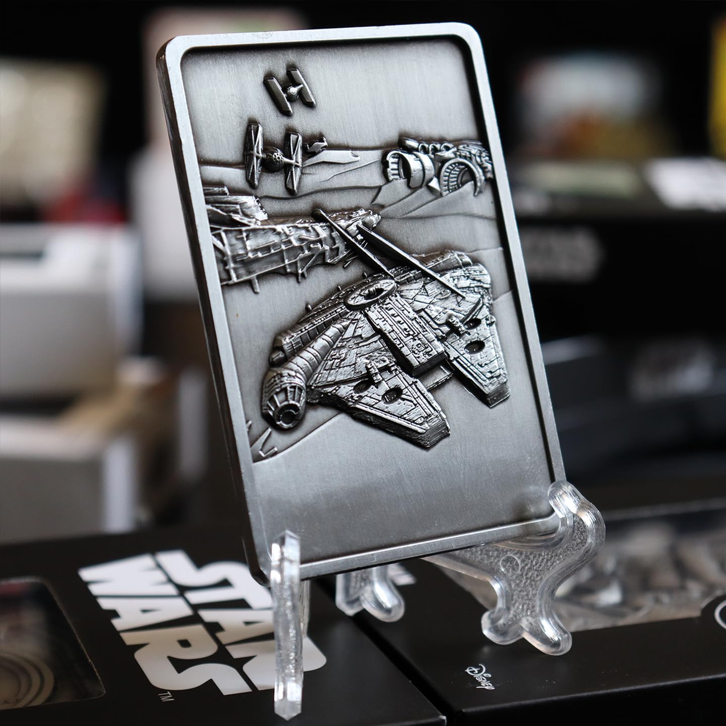 Star Wars The Millennium Falcon Metal Ingot Star Wars The Millennium Falcon Metal Ingot