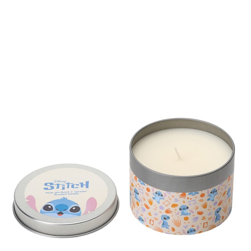 Stitch Gardenia & Coconut Tin Candle by Disney Home Fragrance