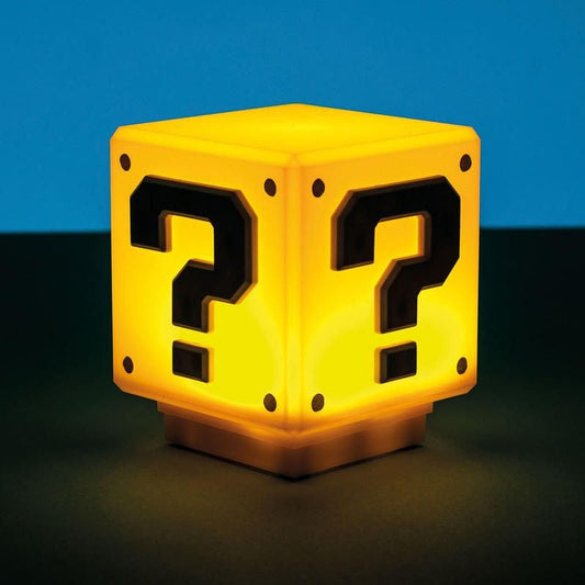 Super Mario Mini Question Block Light By Paladone Super Mario Mini Question Block Light By Paladone