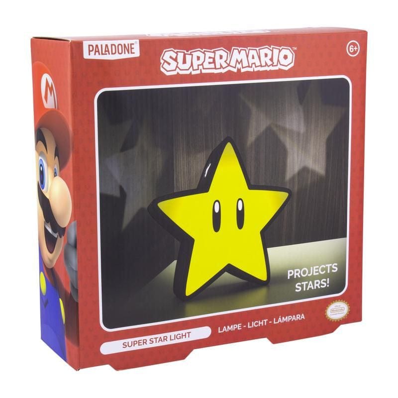Super Mario Star Projection Light By Paladone