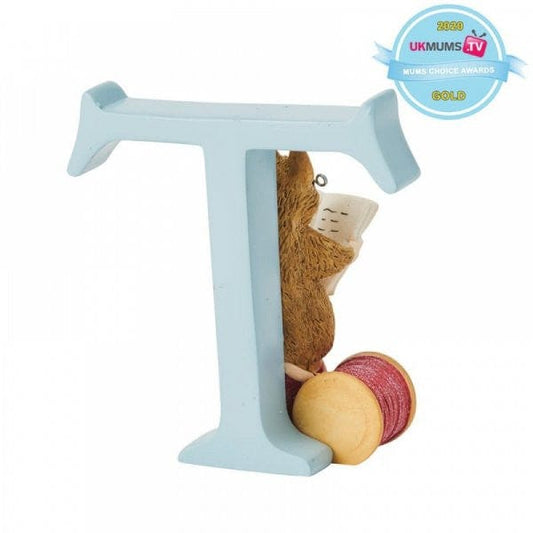 "T" The Tailor of Gloucester Beatrix Potter Alphabet Letter "T" The Tailor of Gloucester Beatrix Potter Alphabet Letter