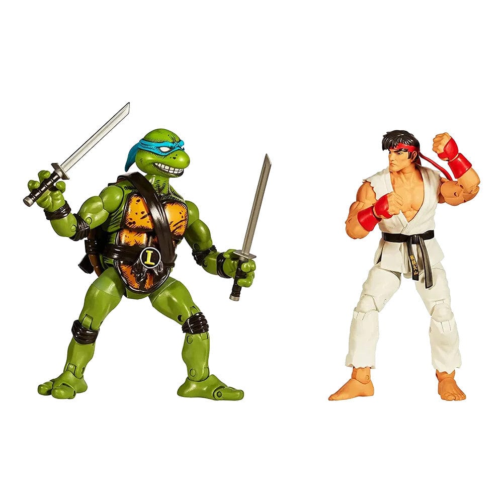 Teenage Mutant Ninja Turtles X Street Fighter Leonardo VS Ryu