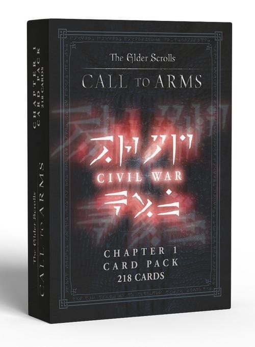 The Elder Scrolls Call To Arms Chapter One Card Pack Civil War