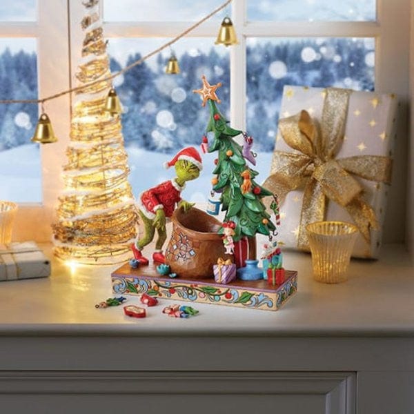 The Grinch Decoratable Countdown Tree Figurine By Jim Shore 6015223