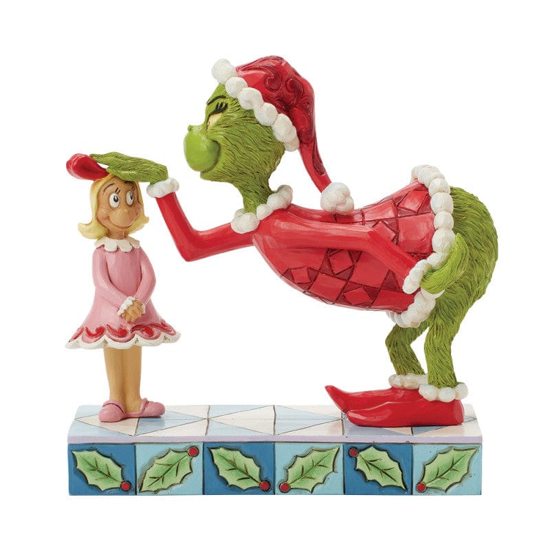 The Grinch Patting Cindy Lou On The Head Figurine By Jim Shore 6017061
