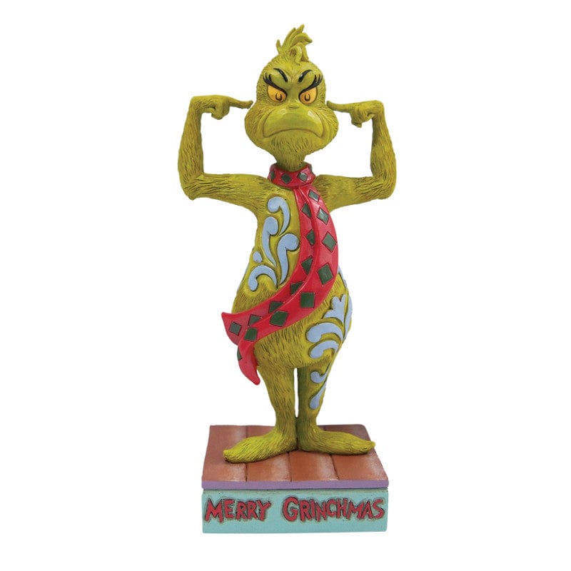 The Grinch Plugging His Ears Figurine By Jim Shore 6017067