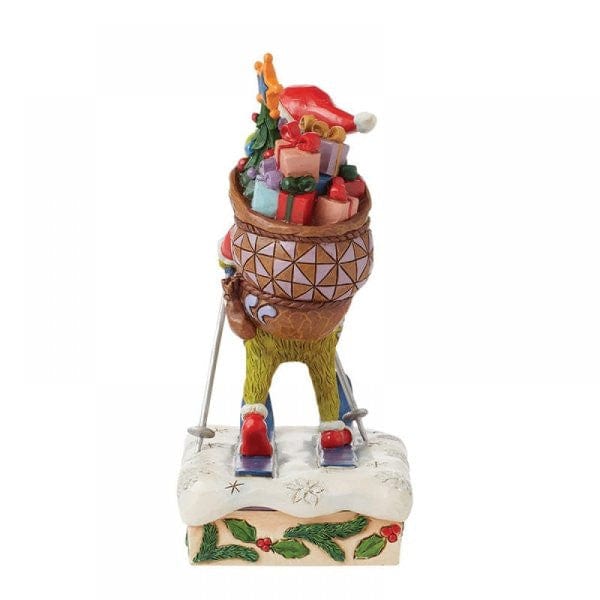 The Grinch Skiing Figurine By Jim Shore 6015216