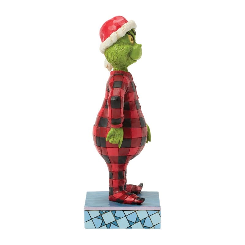 The Grinch Wearing Pyjamas Figurine By Jim Shore 6018953