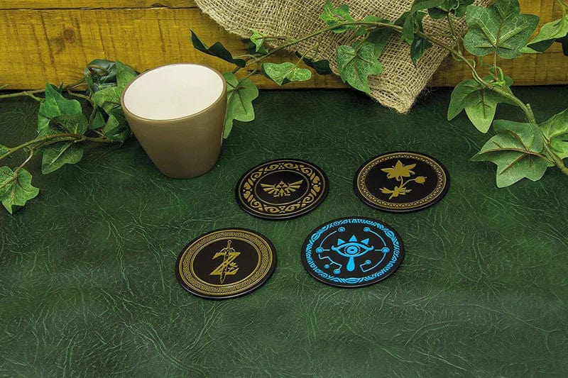 The Legend Of Zelda Breath Of The Wild Metal Coasters By Paladone