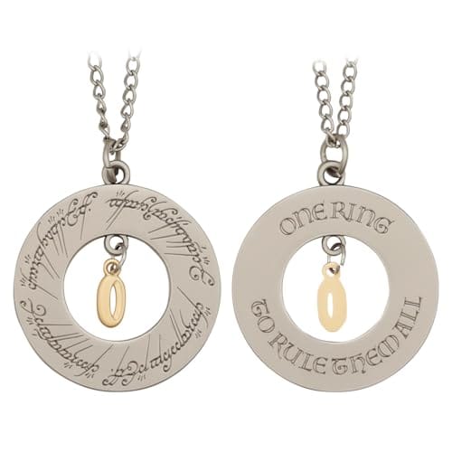The Lord of the Rings One Ring Necklace The Lord of the Rings One Ring Necklace