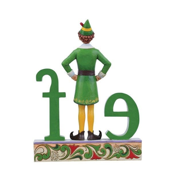 The Name is Buddy, the Elf (Buddy Standing in the word Elf Figurine) By Jim Shore 6013937