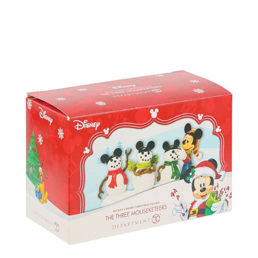 The Three Mouseketeers Disney Village by Department 56 The Three Mouseketeers Disney Village by Department 56