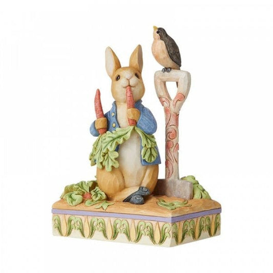 'Then he ate some radishes' Peter Rabbit Figurine by Jim Shore 'Then he ate some radishes' Peter Rabbit Figurine by Jim Shore