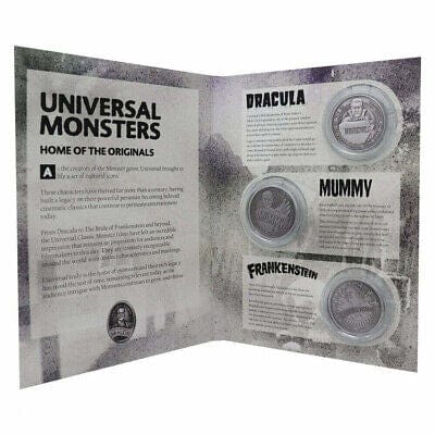 Universal Studios Monsters Commemorative Coin Collection Universal Studios Monsters Commemorative Coin Collection
