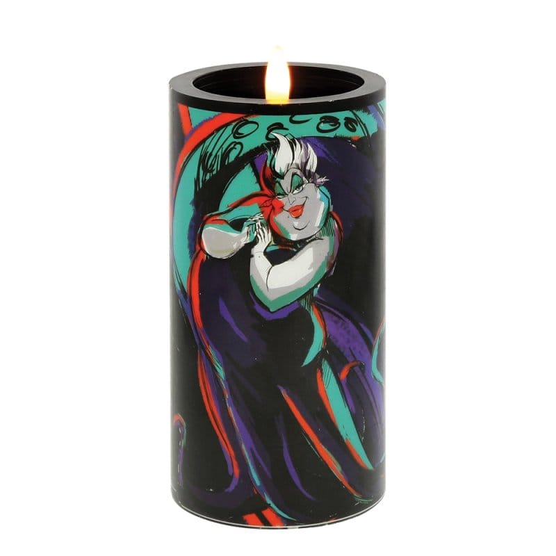 Ursula Black LED Candle by Disney Home Fragrance Ursula Black LED Candle by Disney Home Fragrance