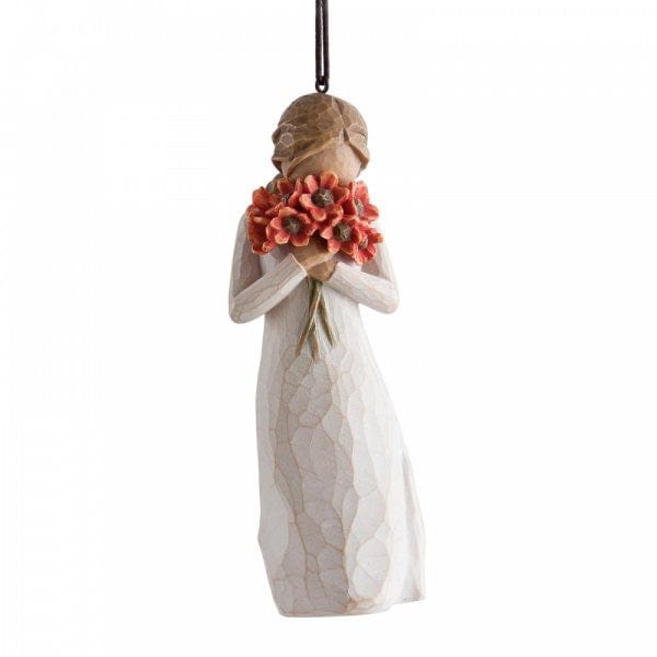Willow Tree Surrounded by Love Hanging Ornament