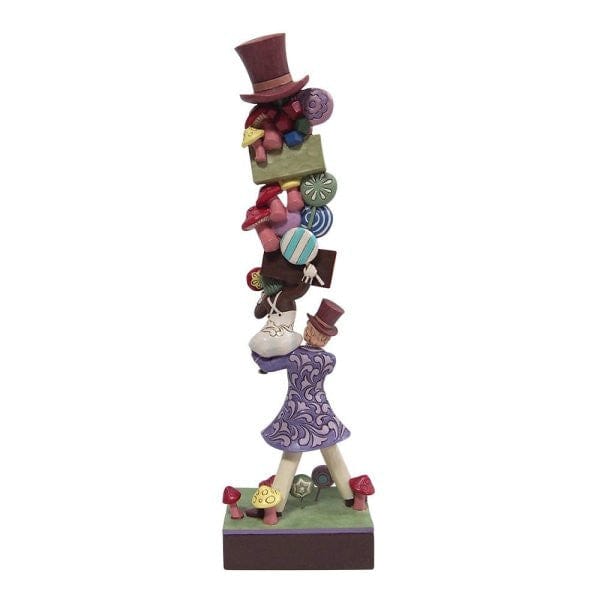 Willy Wonka and Characters Stacked Figurine By Jim Shore 6013724