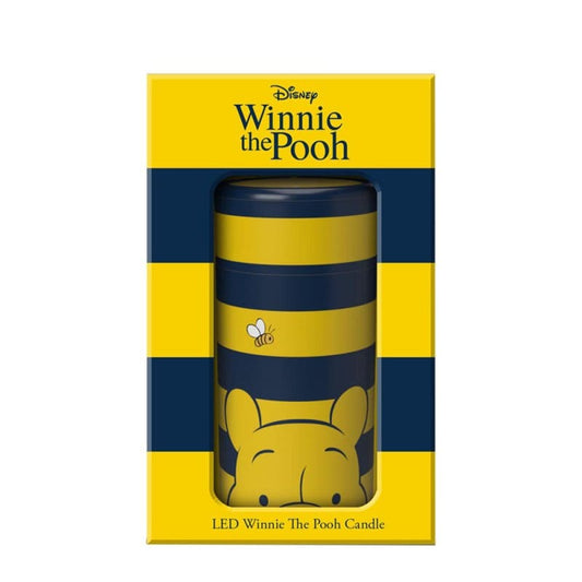 Winnie the Pooh Blue and Yellow Striped LED Candle by Disney Home Fragrance Winnie the Pooh Blue and Yellow Striped LED Candle by Disney Home Fragrance