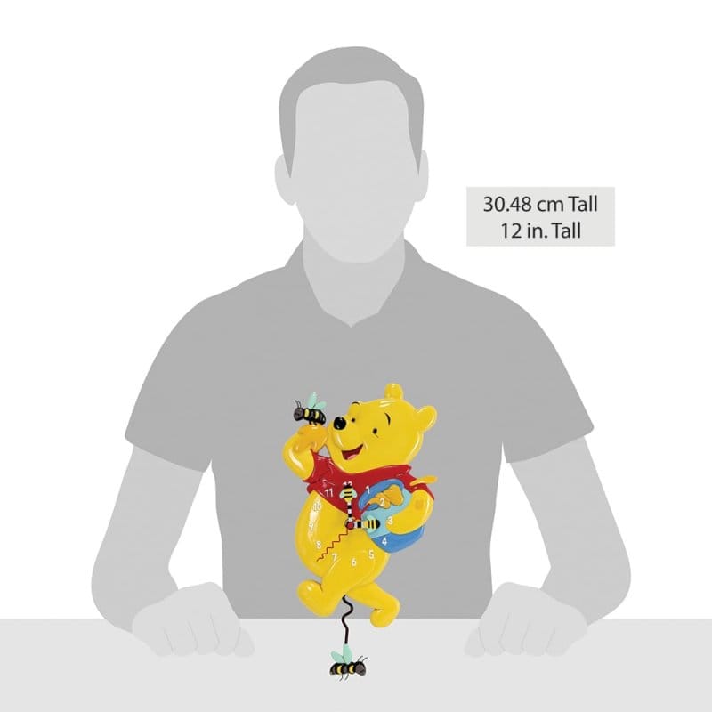 Winnie The Pooh Wall Clock - Disney by Allen Designs Winnie The Pooh Wall Clock - Disney by Allen Designs