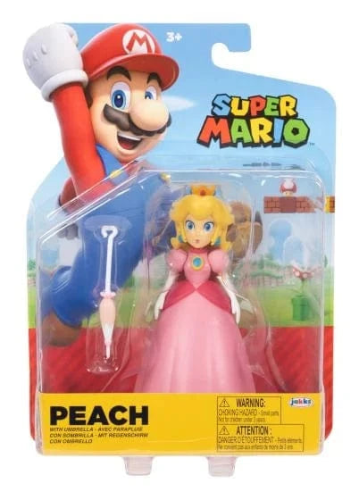 World of Nintendo Super Mario 4" Figures - Peach