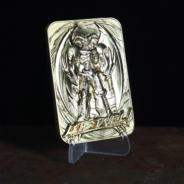 Yu-Gi-Oh 24k Summoned Skull Gold Plated Card