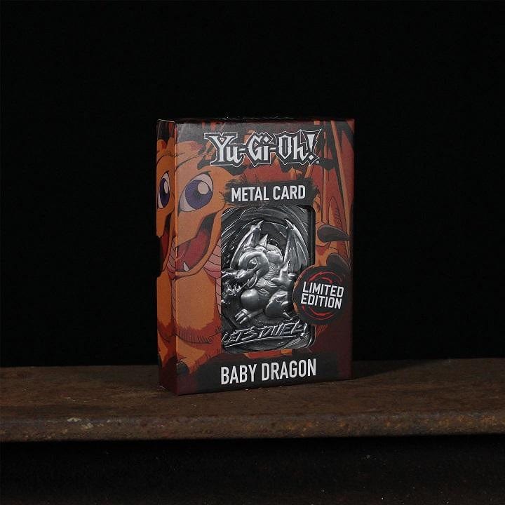 Yu-Gi-Oh Baby Dragon Metal Card