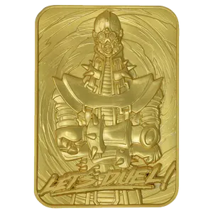 Yu-Gi-Oh! Jinzo 24K Gold Plated Metal Card Yu-Gi-Oh! Jinzo 24K Gold Plated Metal Card